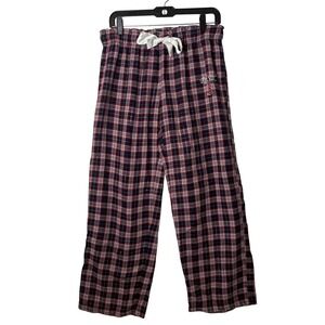 Concepts Sport Boston Red Sox MLB Womens Plaid Pajama Pants Medium Navy Red